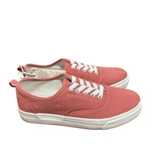 Kids Gender Neutral Old Navy Chambray Elastic-Lace Sneakers Kids Size 3